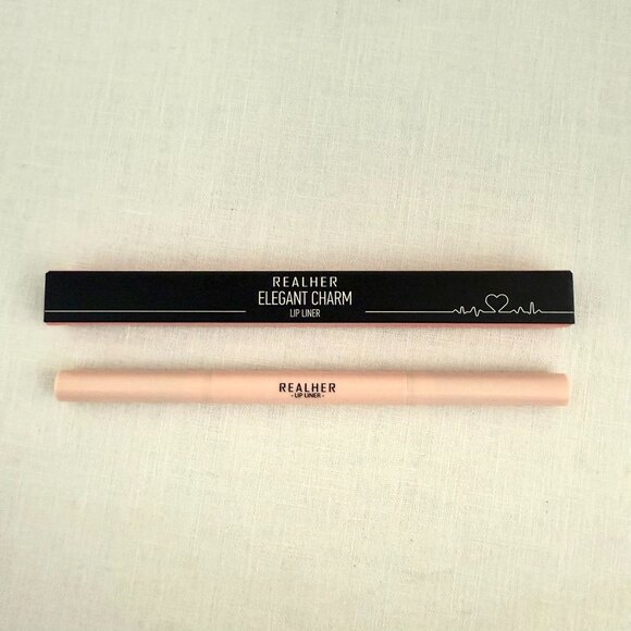 RealHer Other - Realher Elegant Charm Lip Liner Pink Nude Full Size 2 Sided Twist Up Vegan